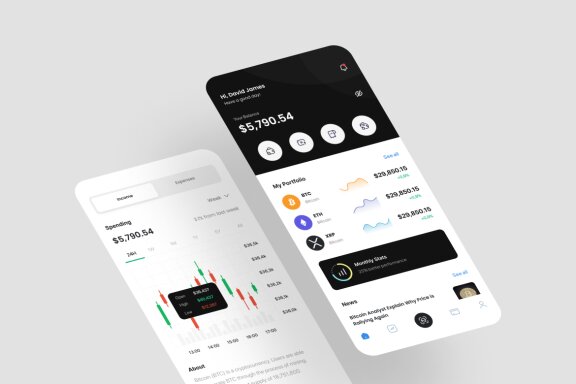 Crypto App Ui Kit