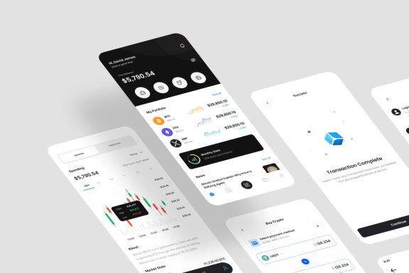 Crypto App Ui Kit