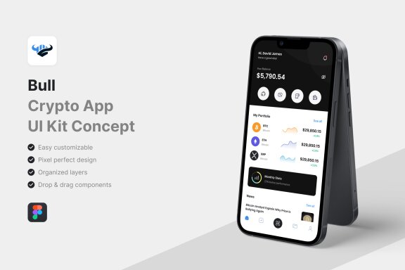Crypto App Ui Kit