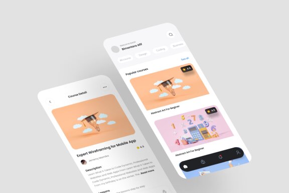 Online Course App UI Kit