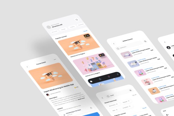 Online Course App UI Kit