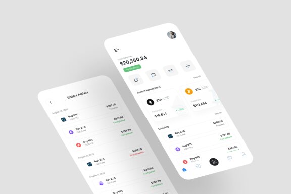 Crypto App UI Kit