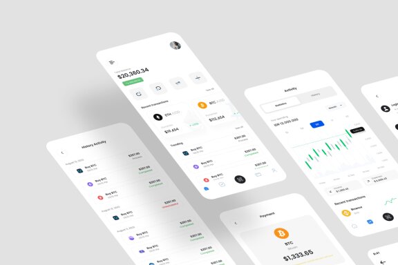 Crypto App UI Kit