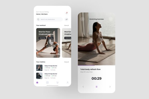 Yoga App UI Kit