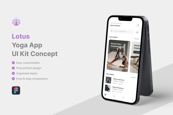 Yoga App UI Kit