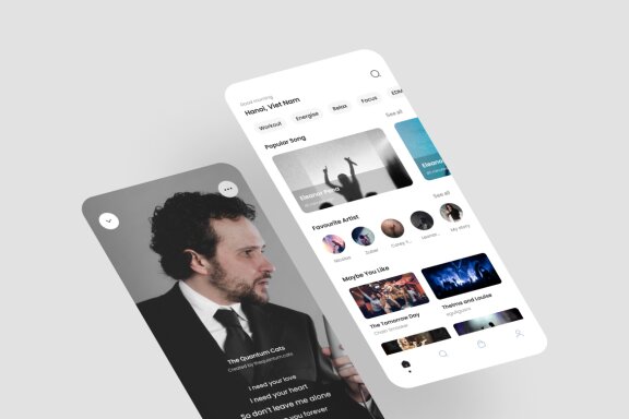 Music Play App UI Kit
