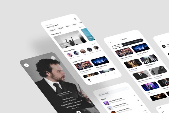 Music Play App UI Kit