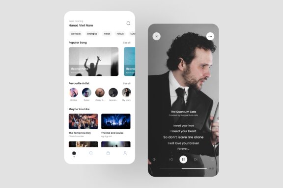 Music Play App UI Kit