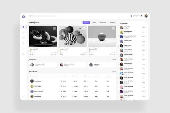 NFT Dashboard UI Kit