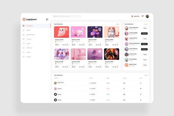 NFT Dashboard UI Kit