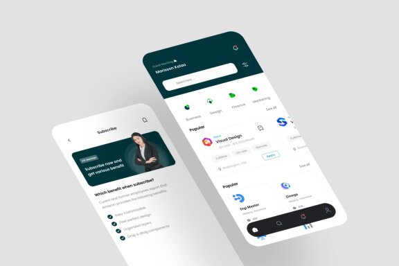 Job Finder App UI Kit