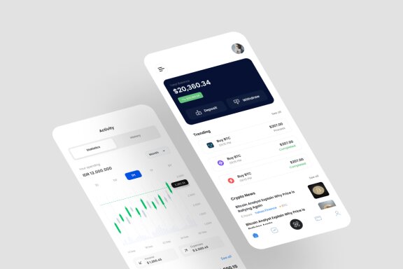 Crypto App UI Kit