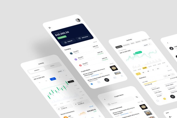 Crypto App UI Kit