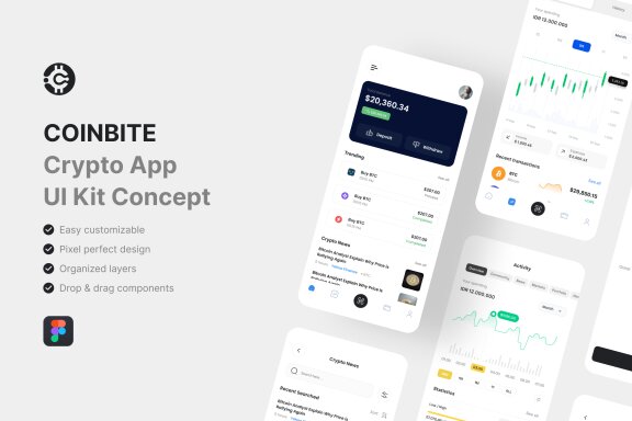 Crypto App UI Kit