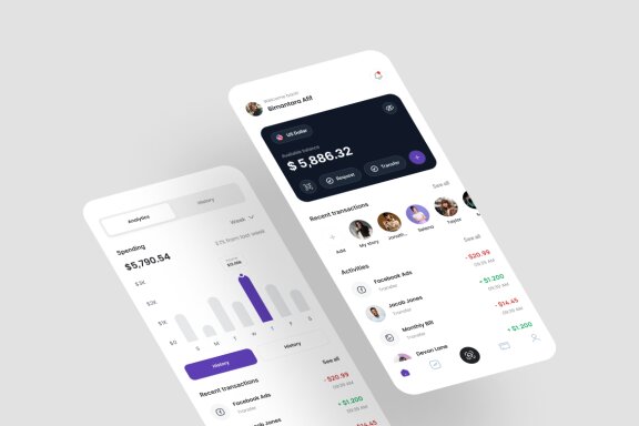 E-Wallet App UI Kit