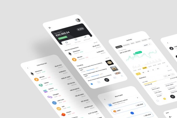 Crypto App UI Kit