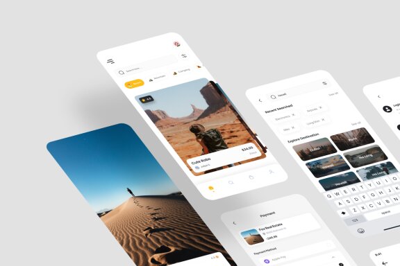 Travel Booking App UI Kit