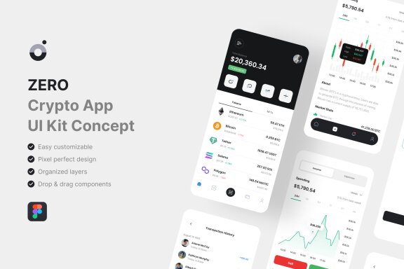 Crypto App UI Kit