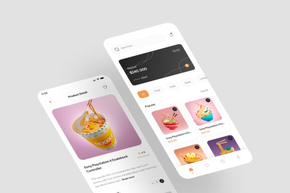 Food Deliver App UI Kit