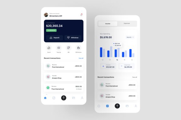 E-Wallet App UI Kit