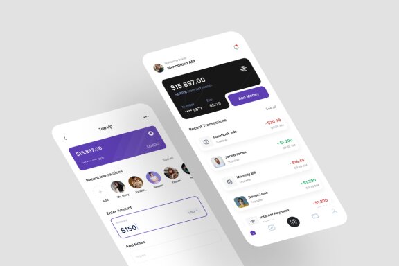 E-Wallet App UI Kit