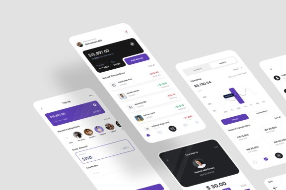 E-Wallet App UI Kit