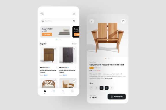 Funiture App UI Kit