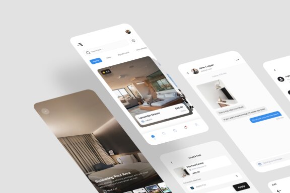 Hotel Booking App UI Kit