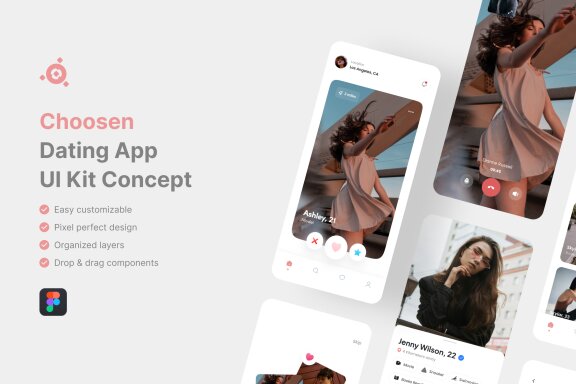 Dating App UI Kit
