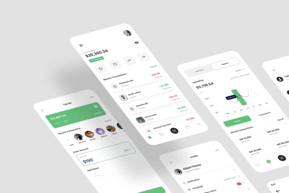 E-Wallet App UI Kit