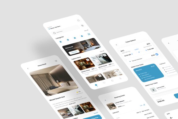 Hotel Booking App UI Kit