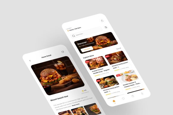 Food Deliver App UI Kit