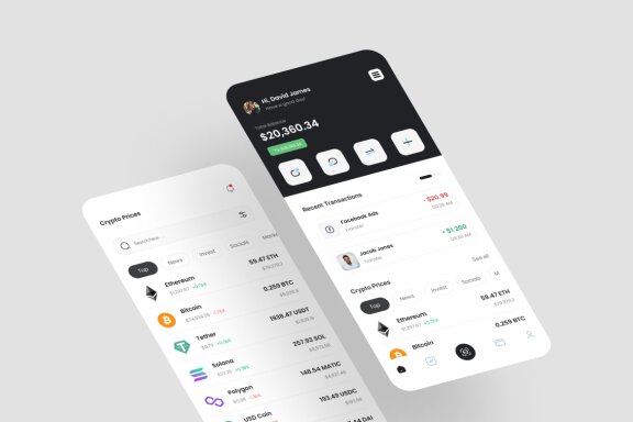 Crypto App UI Kit