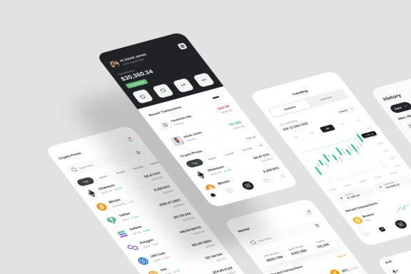Crypto App UI Kit
