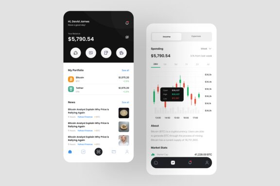 Crypto App Ui Kit