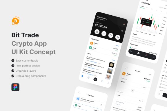 Crypto App Ui Kit