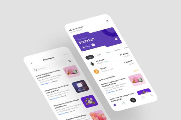 Crypto App UI Kit