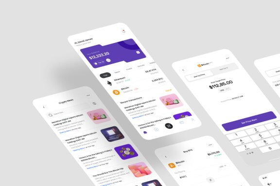 Crypto App UI Kit