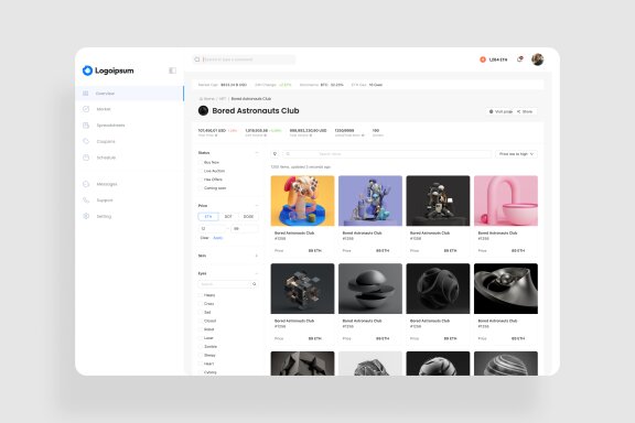 NFT Dashboard UI Kit
