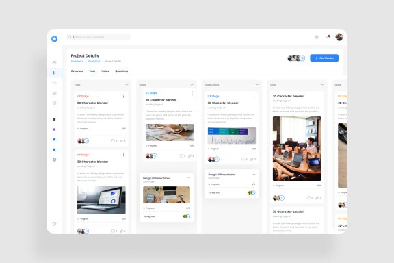 Task Progress Dashboard UI Kit