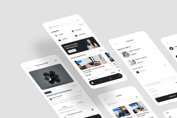 Online Learning App UI Kit