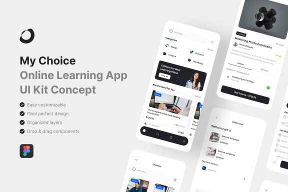 Online Learning App UI Kit