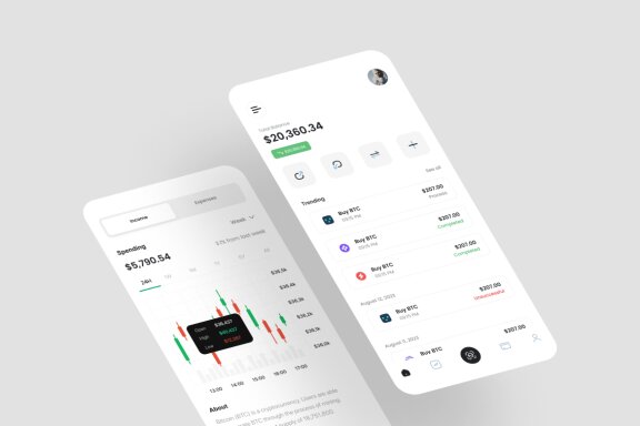 Crypto App UI Kit