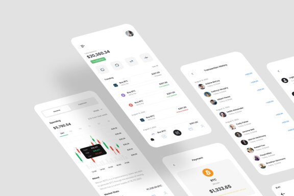 Crypto App UI Kit