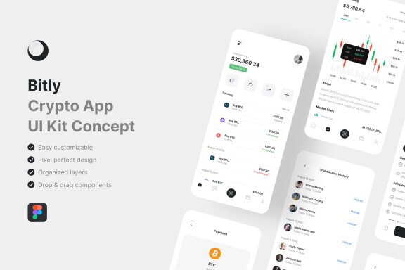 Crypto App UI Kit