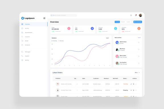 Ecommerce Dashboard UI Kit