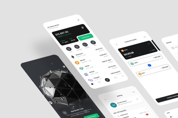 Crypto App UI Kit