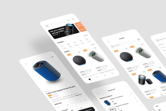 Device Shop App UI Kit