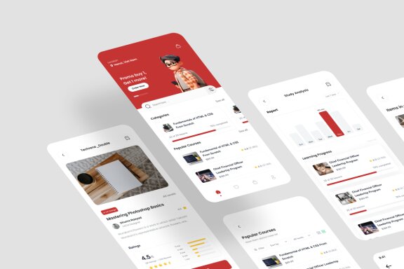 Online Course App UI Kit