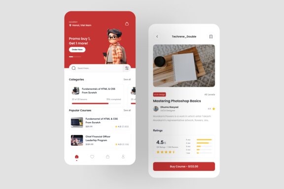 Online Course App UI Kit